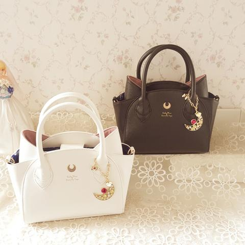 Black/White Sailor Moon Luna/Artemis Hand Bag AD10228